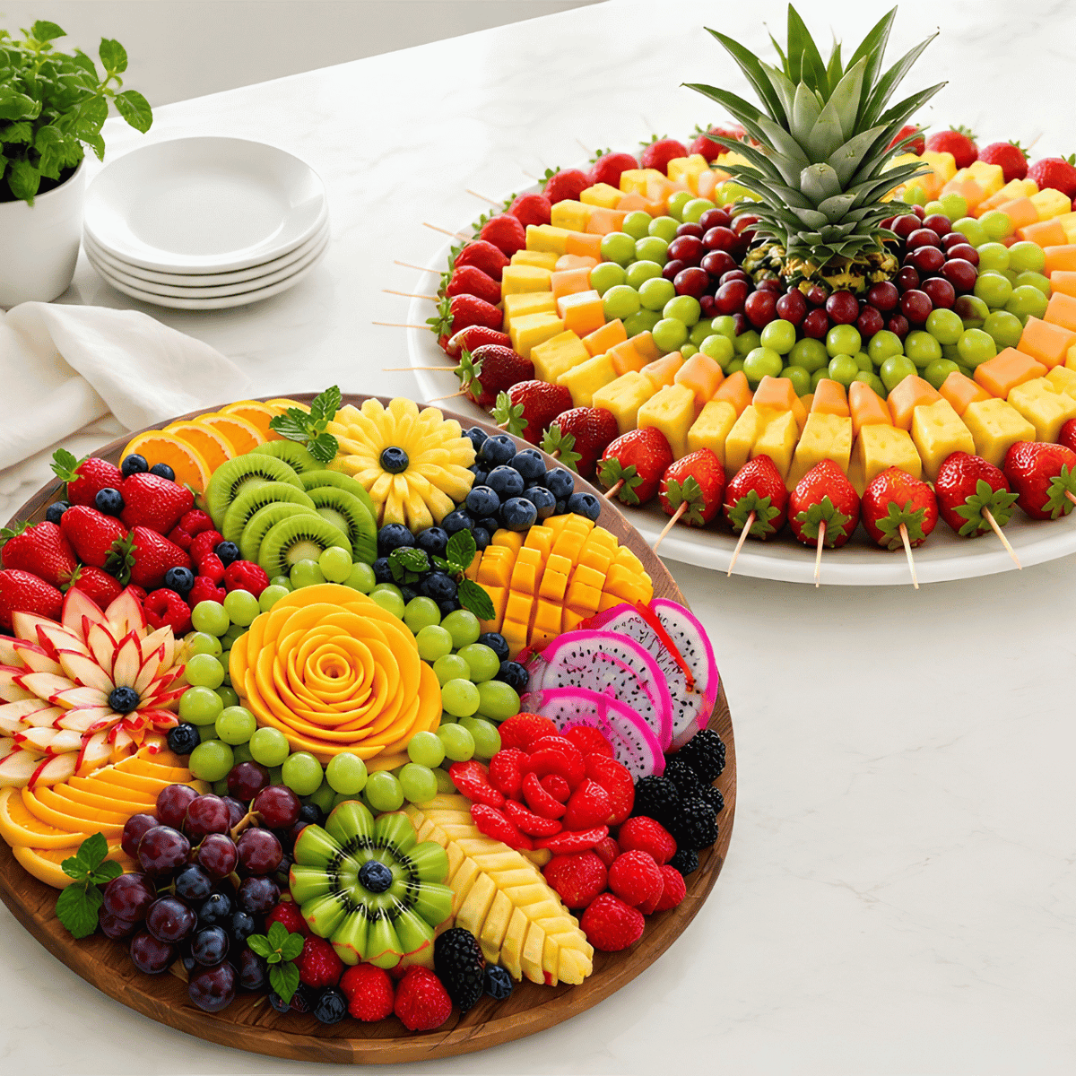 Why Fruit Cakes and Platters Are the Healthier Choice for Birthday Parties?