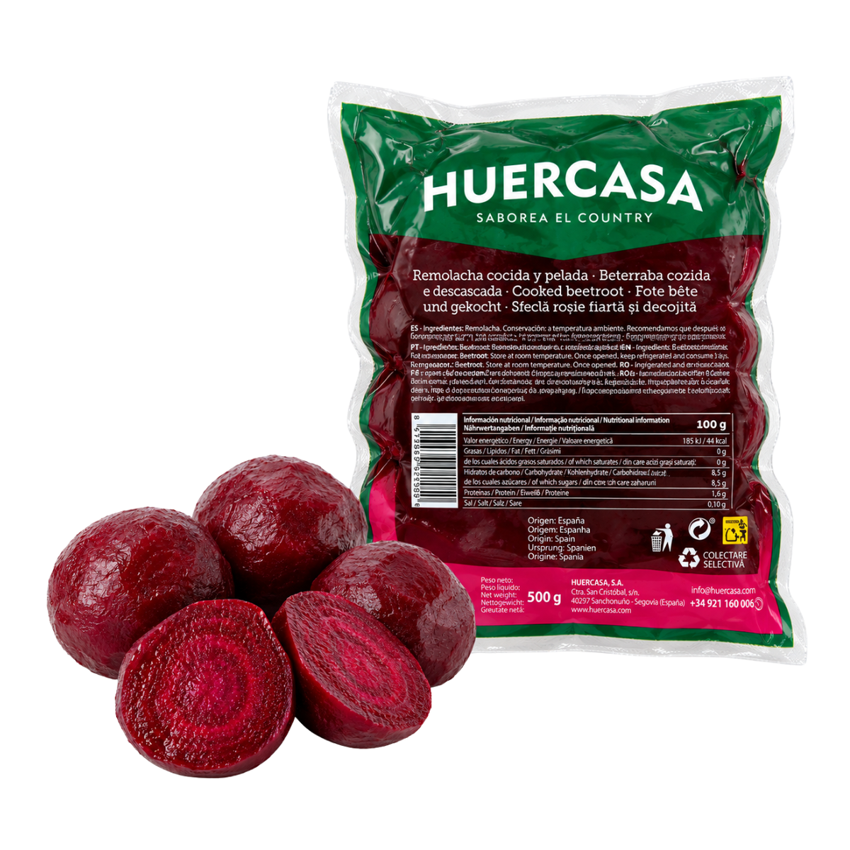 Cooked Beetroot (500g / pack)
