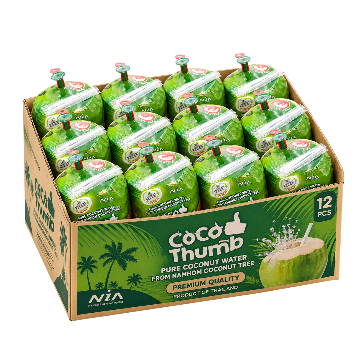 Fresh Coco Thumb Box (12pcs)