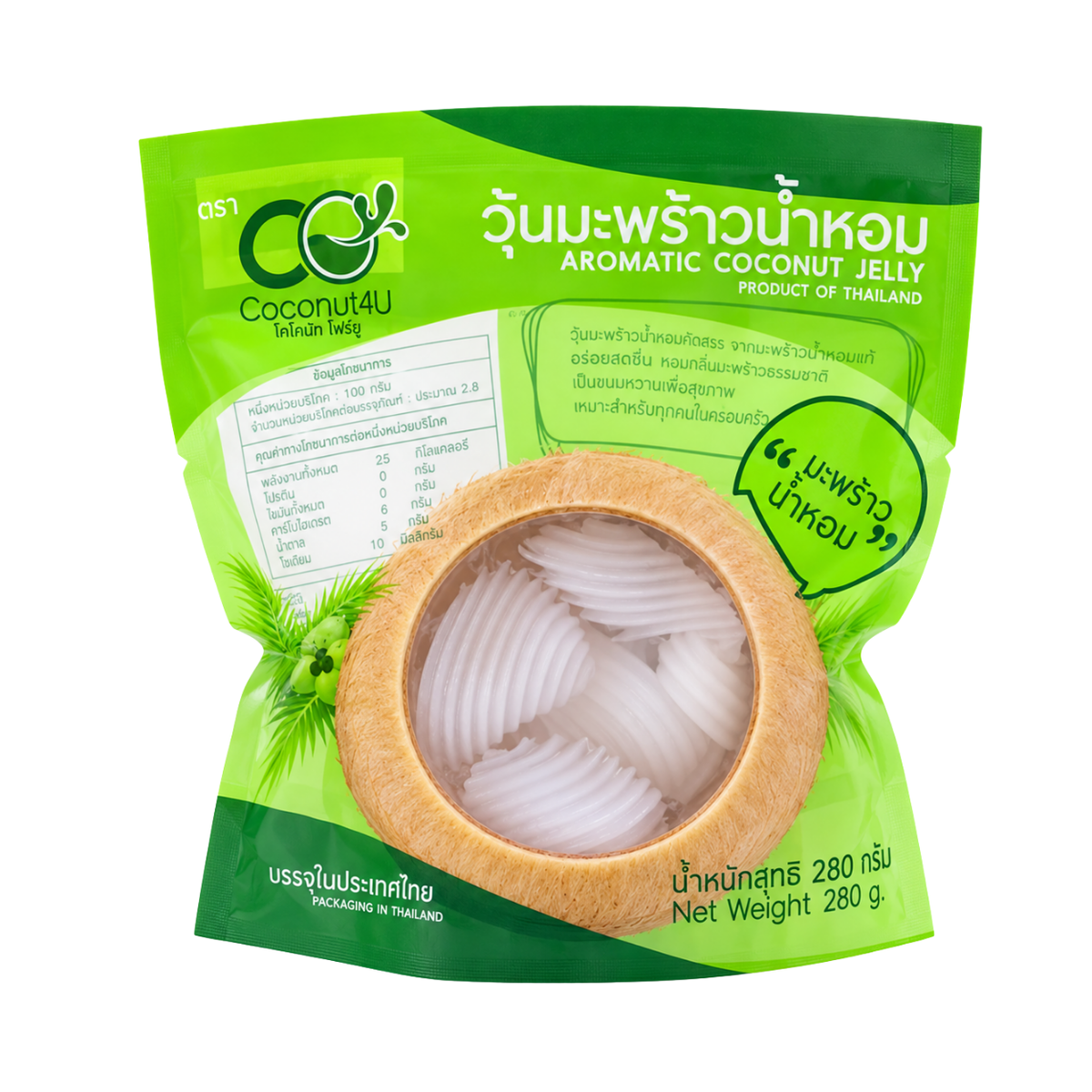 Fresh Coconut Jelly (1pc)
