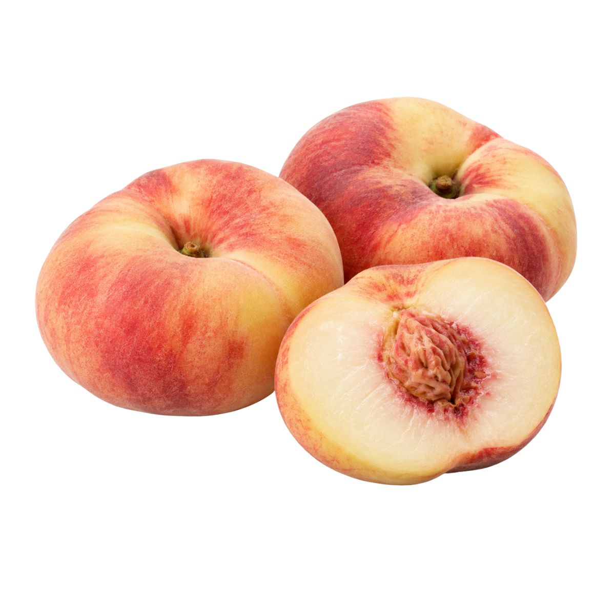 Fresh Flat Peaches (450-500g)