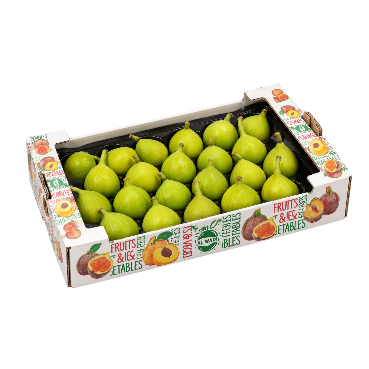 Fresh Green Figs Box (1.2-1.5kg)
