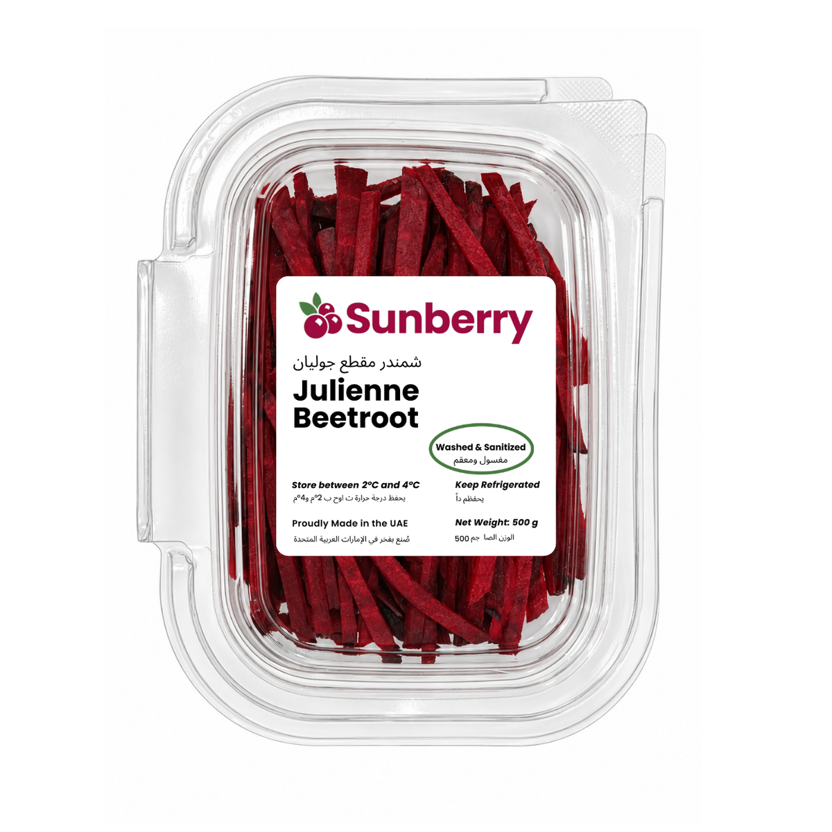 Fresh Julienne Beetroot