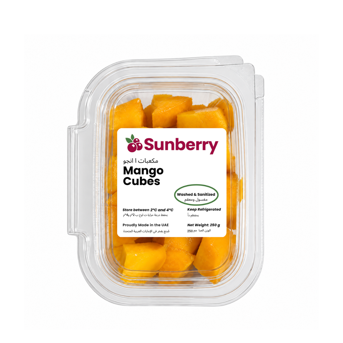 Fresh Mango Cubes