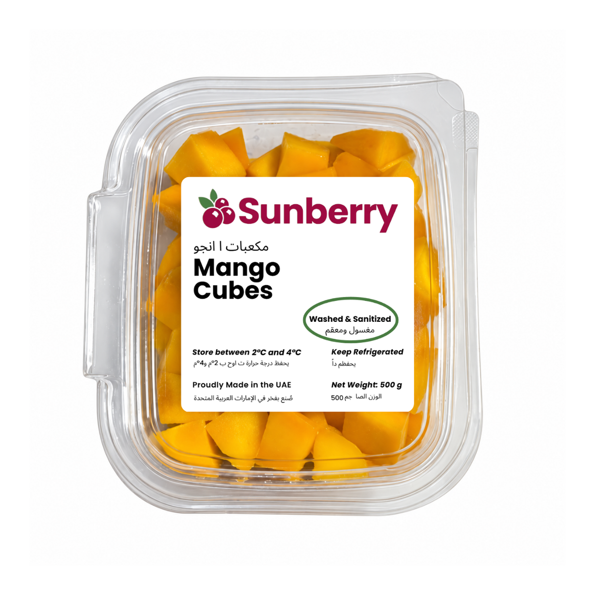 Fresh Mango Cubes