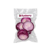 Fresh Peeled Red Onions