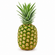 Fresh Pineapple on white background