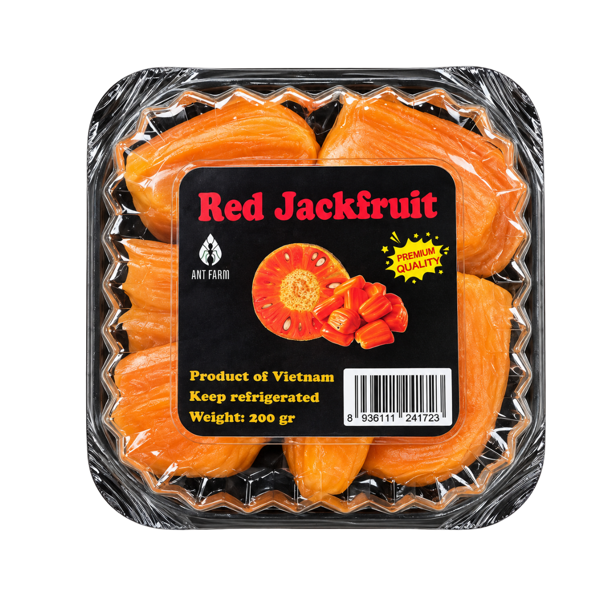 Fresh Red Jackfruit (200g / pack)