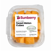 Fresh Sweet Melon Cubes