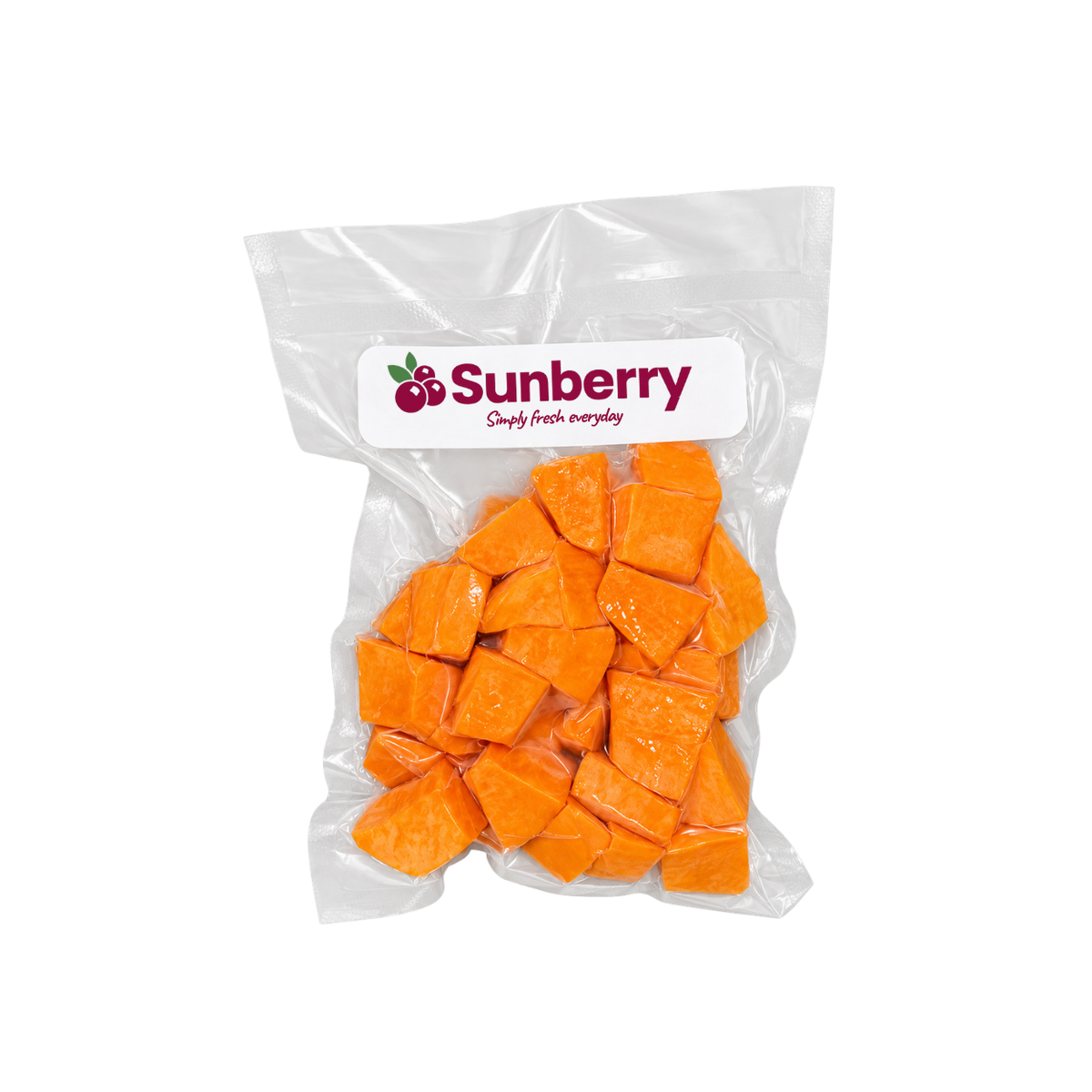 Fresh Sweet Potato Cubes
