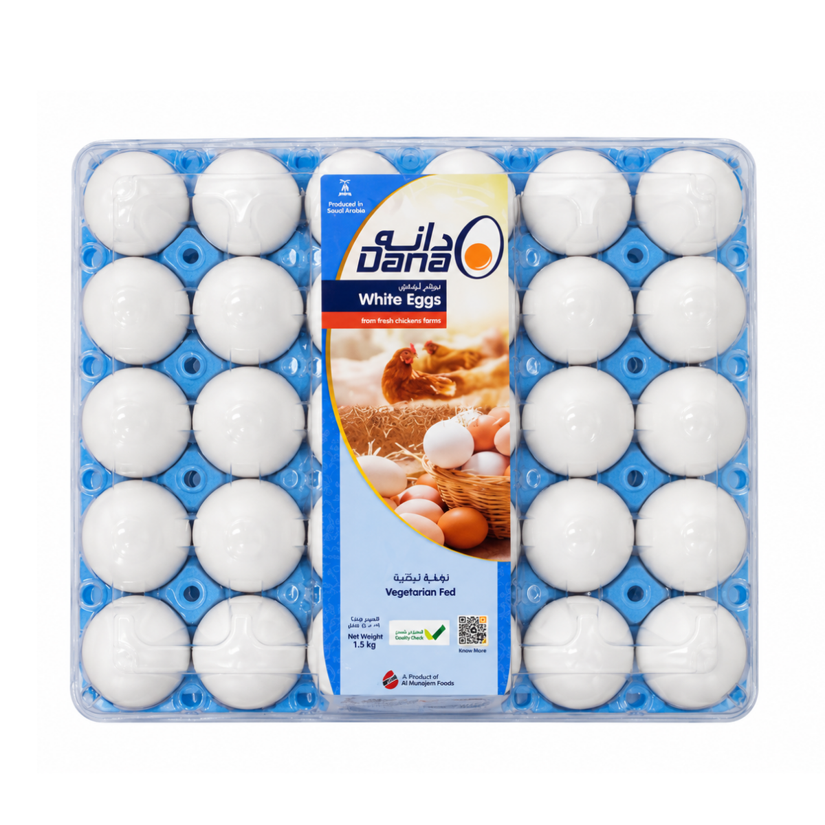 Fresh White Eggs 30pcs