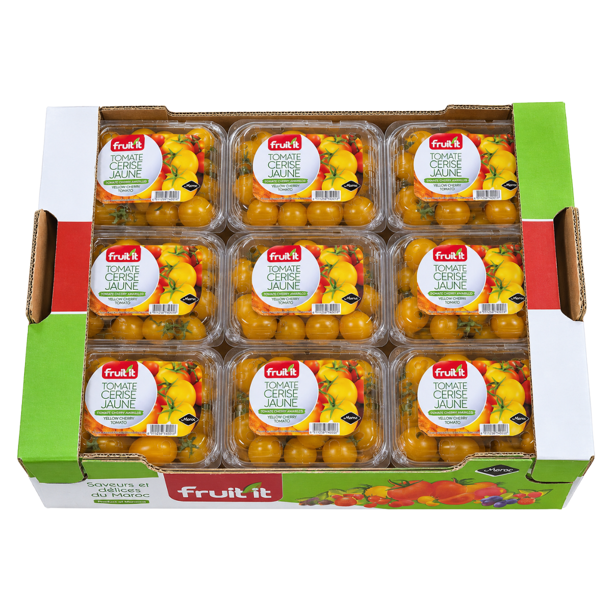 Fresh Yellow Cherry Tomato Box (9x250g)