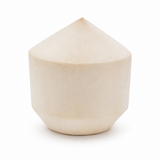 Fresh Young Coconut on white background