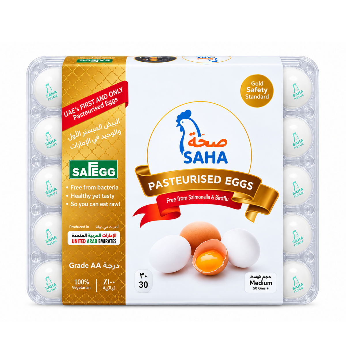 Large Pasteurized Eggs 30pcs