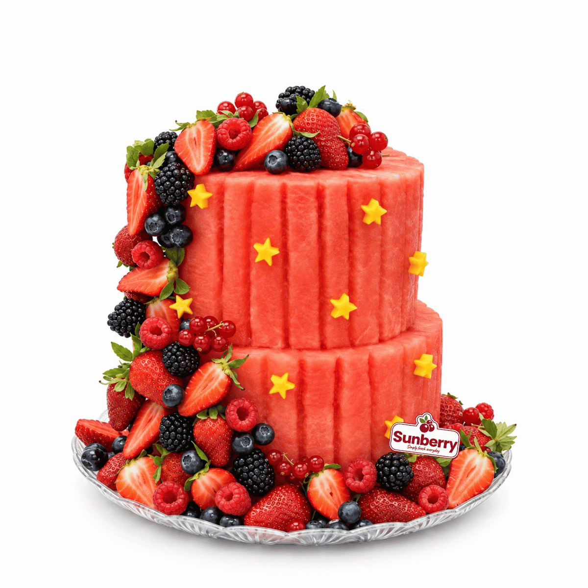 Premium Watermelon Cake 2 tier