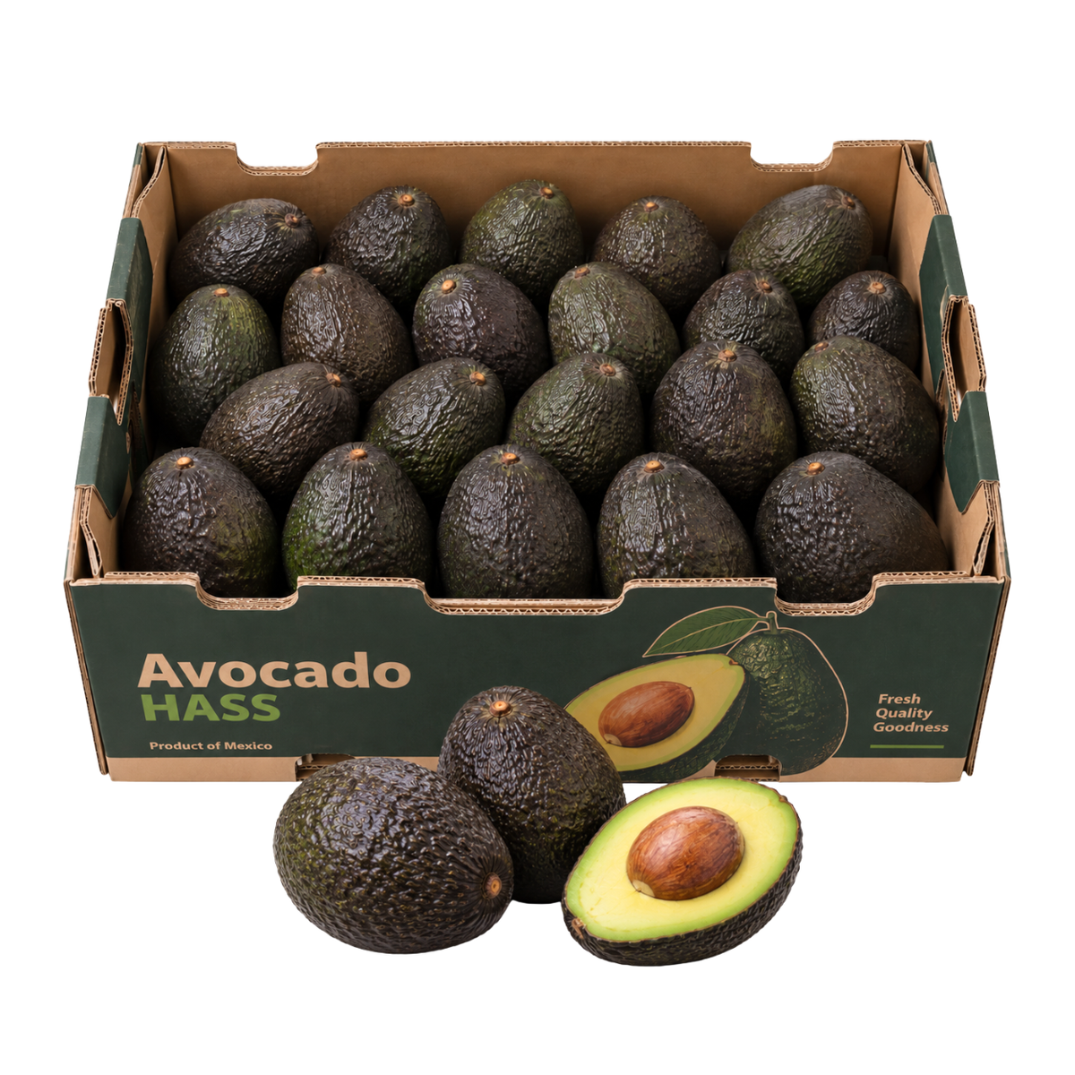 Ready-to-Eat Mexican Hass Avocados Box