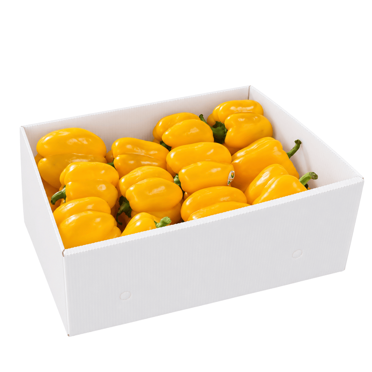 Fresh Yellow Capsicum Box