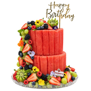 Signature Birthday Watermelon Cake 2 tier