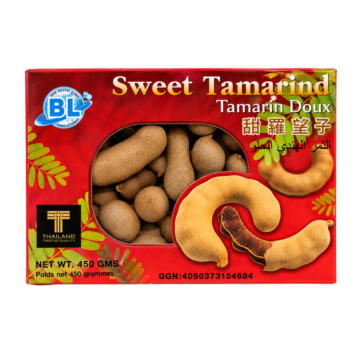 Sweet Dried Tamarind (450g / pack)