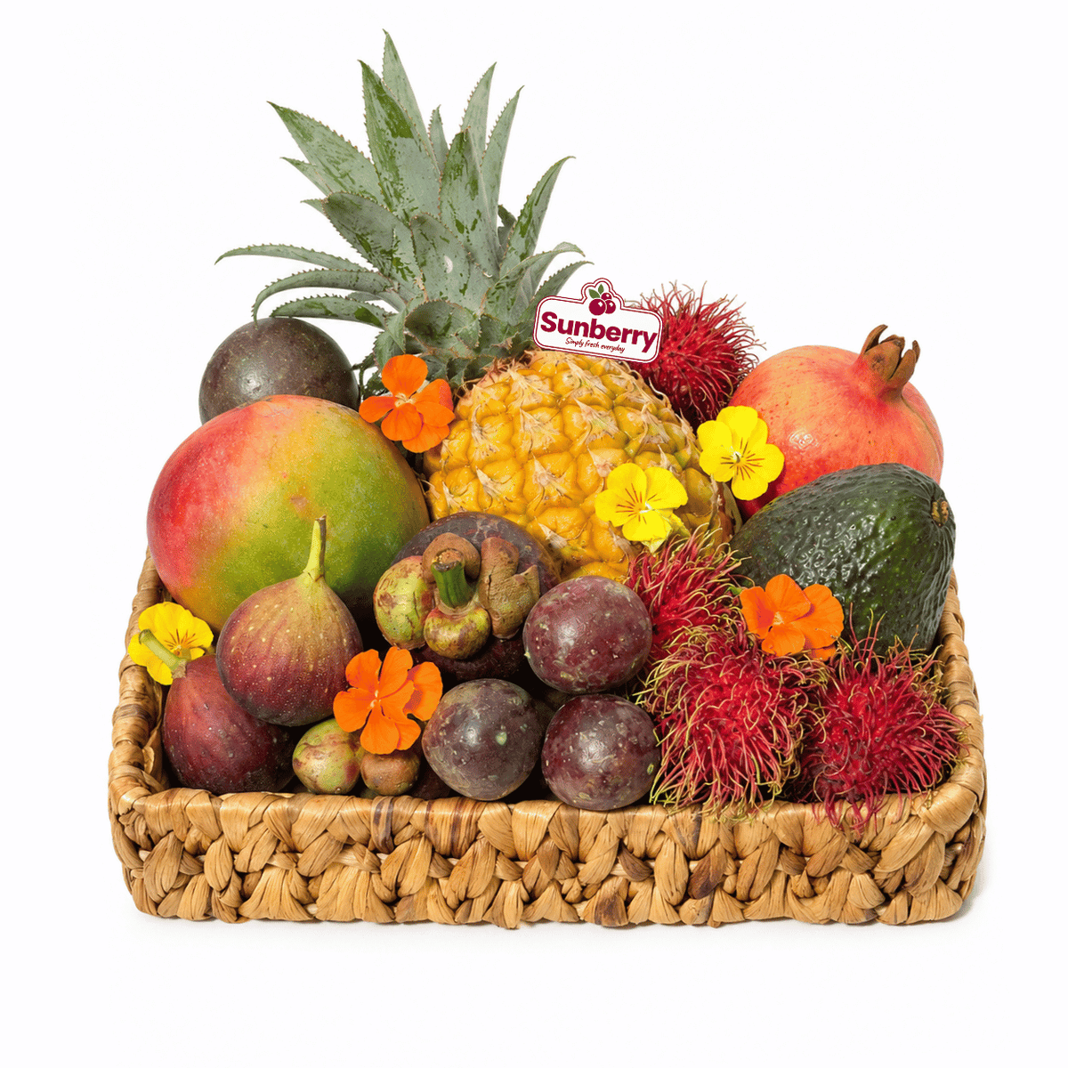 Tropical Fruit Gift Basket