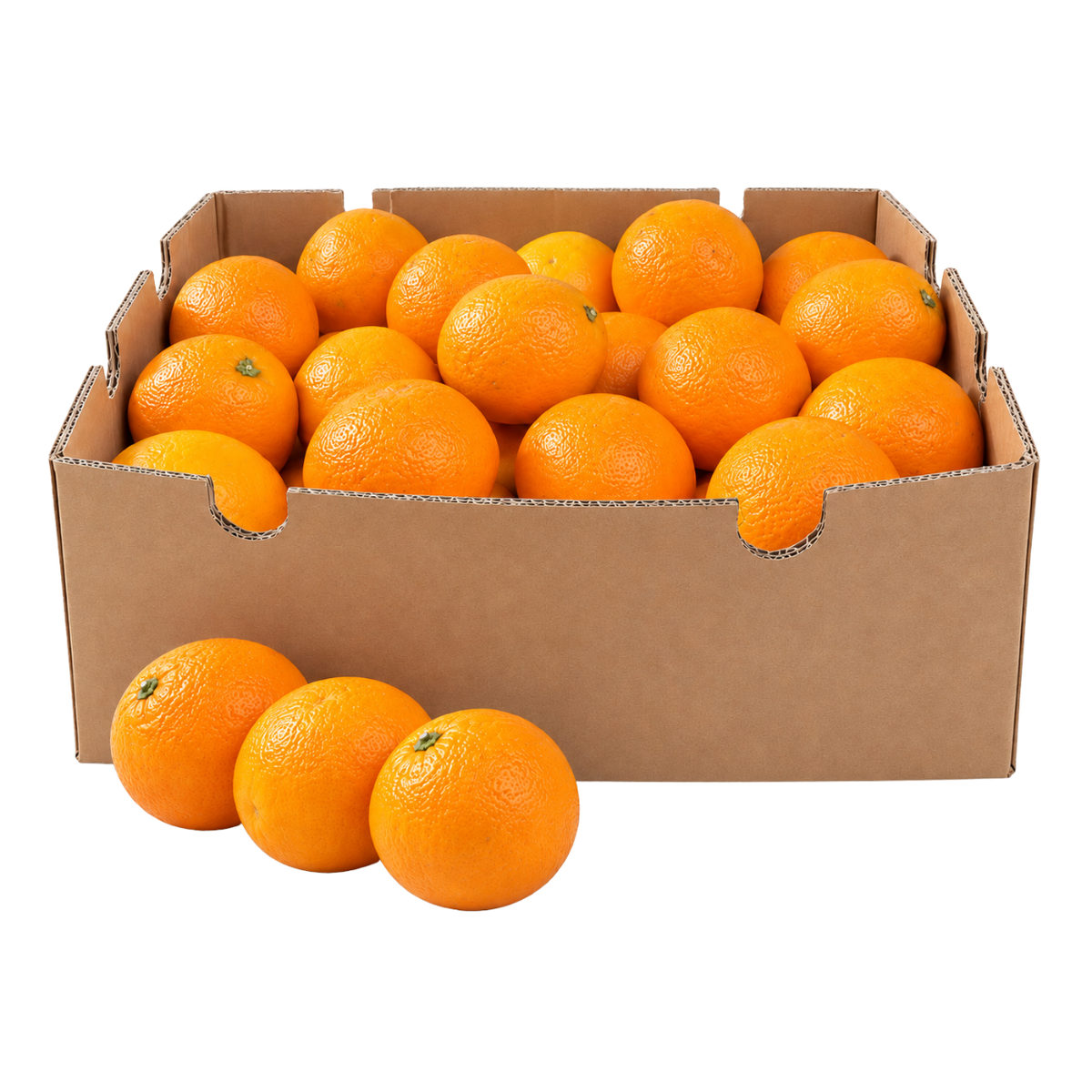 Fresh Valencia Oranges Box